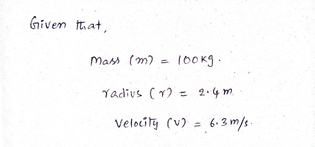 Physics homework question answer, step 1, image 1